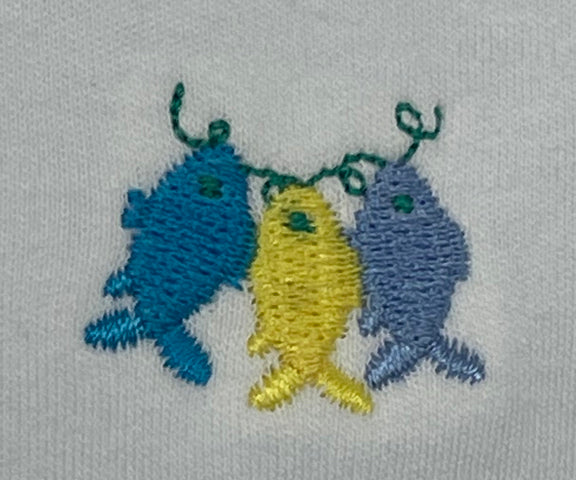 Embroidered Boys' Tees by Lime Green