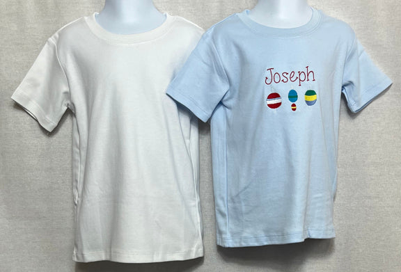 Embroidered Boys' Tees by Lime Green