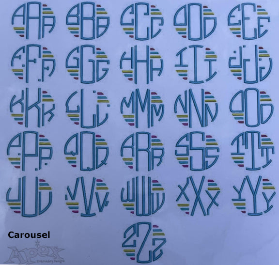 3 Initial Monogramming