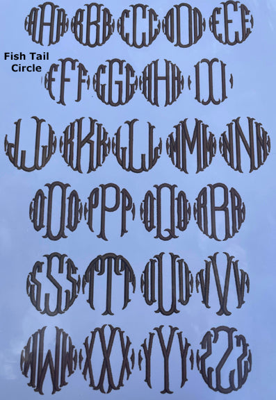 3 Initial Monogramming