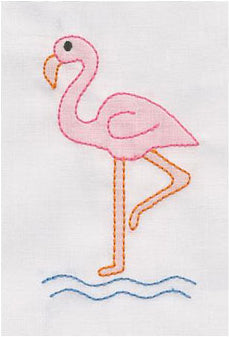 Embroidered Girls' Tees by Lime Green