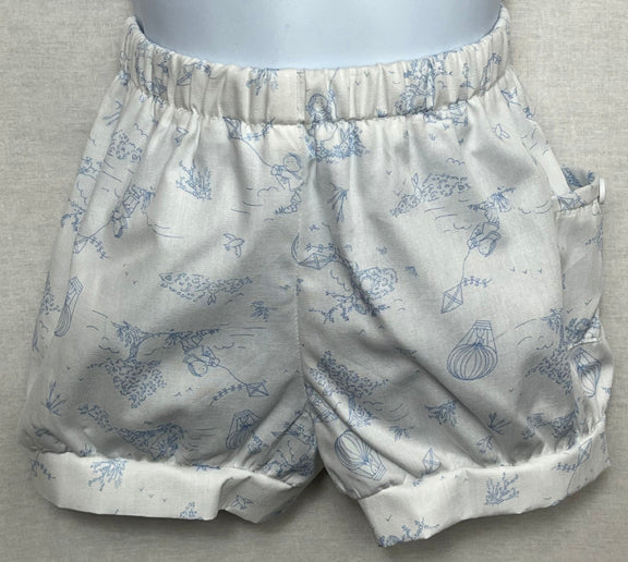 Jamie Unisex Banded Shorts