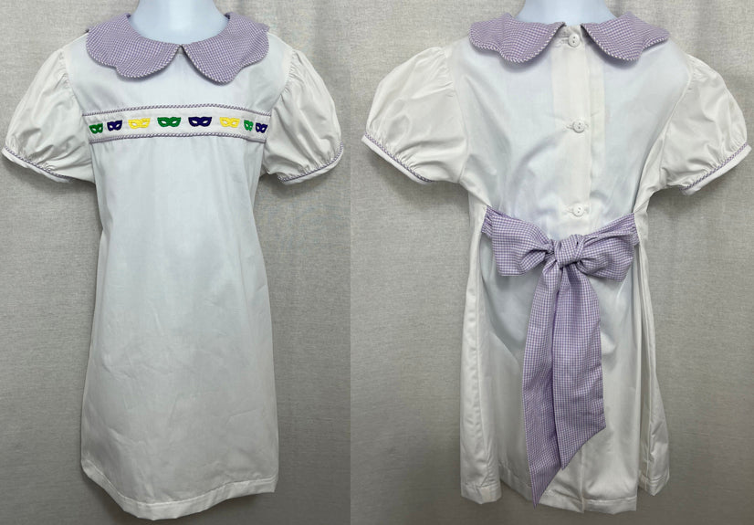 Valentines/Mardi Gras/Baseball 2026 Drop Marifrances Dress