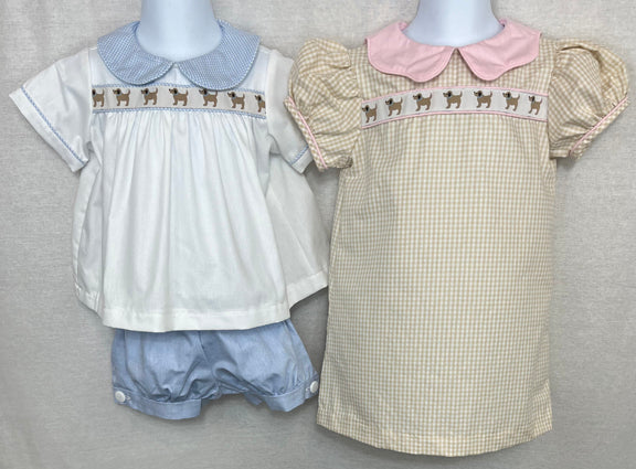 Custom Sadie Scallop Collar Dress