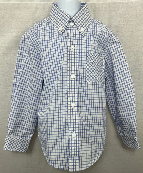 Custom Harris Button Down Collar Shirt