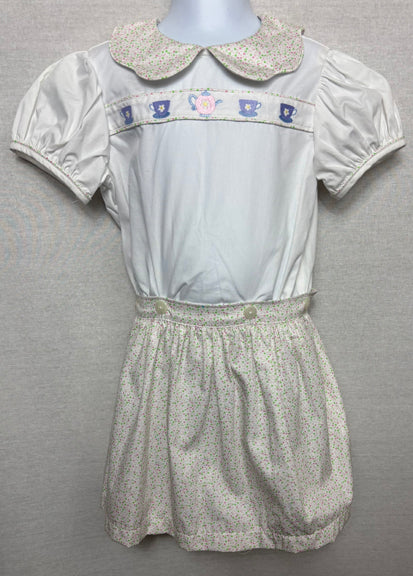 Custom Margaret Button on Skirt