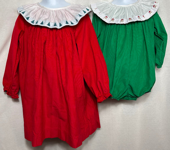 Custom Martha Unisex Ruffle Collar Top/Bubble/Dress
