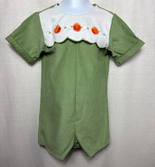 The Great Pumpkin Drop 2026 Lime Green Mobile Overlay Flat Front Top/One Piece Suit