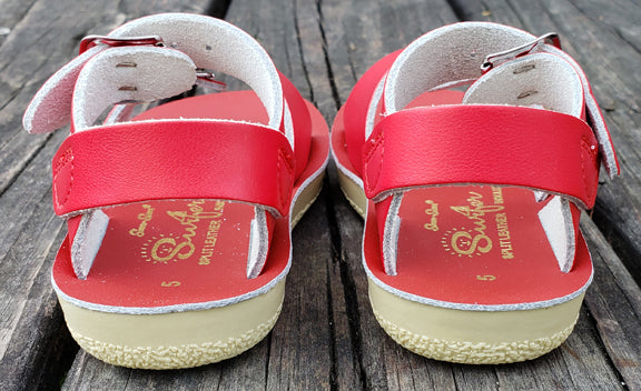 Sun Sans Surfer Red