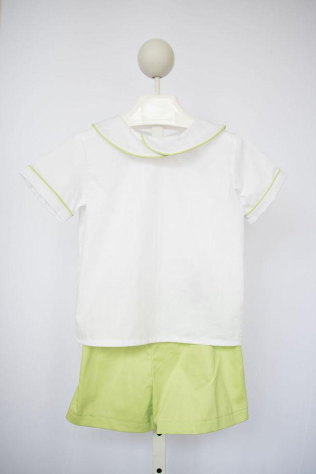 Custom Robert Crossover Collar Top