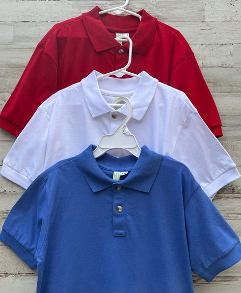 Arnie Short Sleeve Polo Shirt for Applique