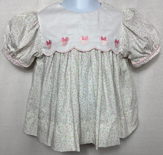 Custom Lime Green Mobile Overlay Top/Bubble/Dress