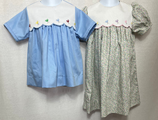 Back to School/Football Drop 2025 Lime Green Mobile Overlay Top/Dress/Bubble