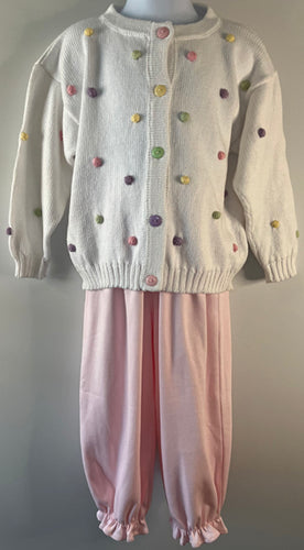 Marie Pom Pom Cardigan Sweater