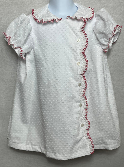 Custom Melanie Side Scallop Dress