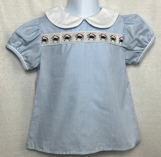 Custom Milly/Will Peter Pan Collar Top