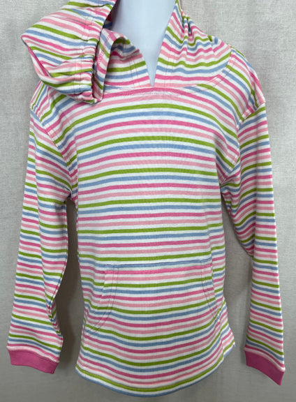 Page Multi Stripe Pima Hoodie