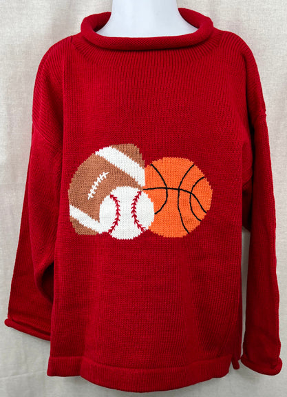 Patrick Sports Balls Pullover Sweater