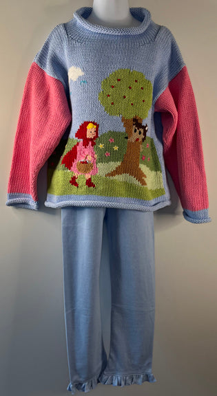 Patty Little Red Riding Hood Pullover Sweater