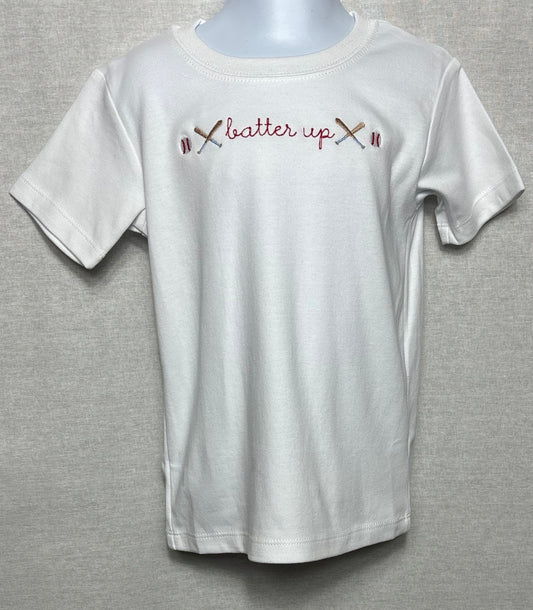 Valentines/Mardi Gras/Baseball Drop 2026 Batter Up Tee by Lime Green