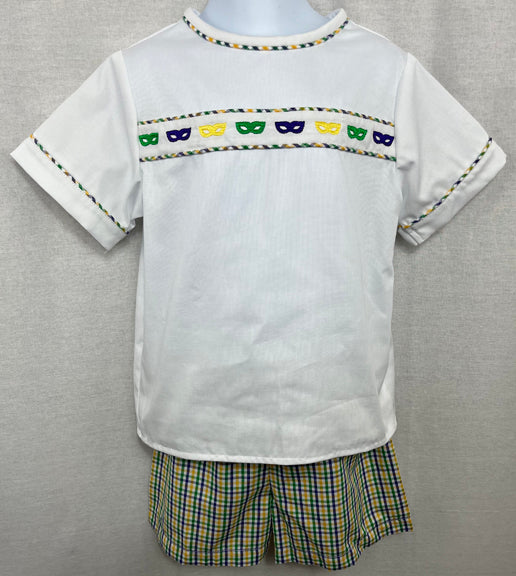 Valentine/Mardi Gras/ Baseball Will Ribbon Shirt