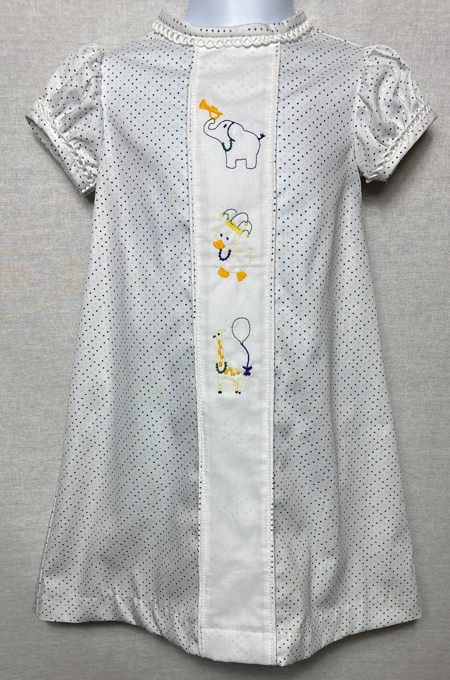 Valentines/Mardi Gras/Baseball Drop 2026 Taylor Unisex Baby Gown