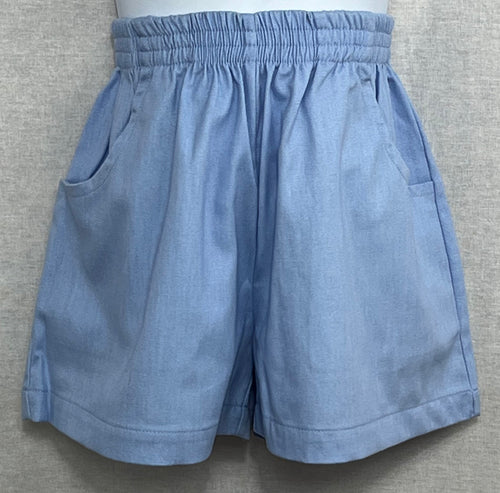 Bobby Twill Pocket Shorts Blue