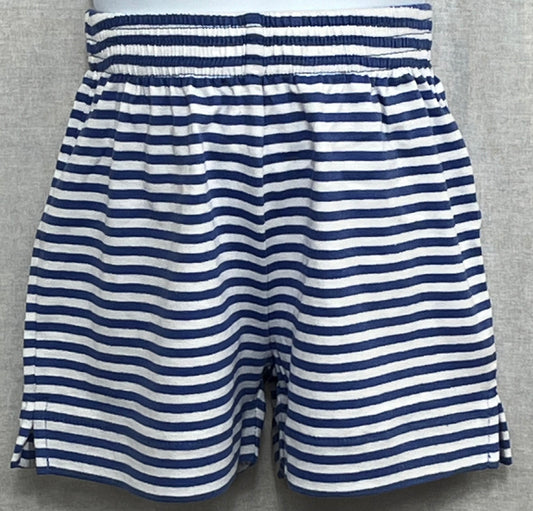 Daniel Pima Jersey Shorts Royal Stripe