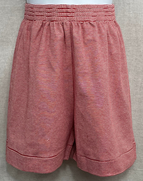 Daniel Pima Jersey Shorts Red Mini Stripe