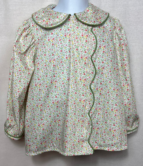 Custom Lilibet Side Scallop Top