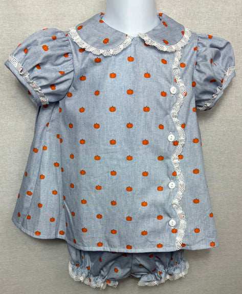 The Great Pumpkin Drop 2026 Lilibet Side Scallop Top