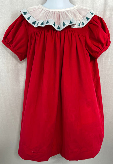 Custom Martha Trimmed Collar Dress