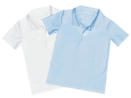 Plain Polo Shirts by Lime Green