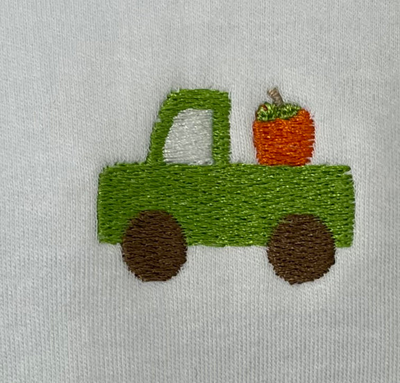 The Great Pumpkin Drop 2025 Embroidered Polo Shirts by Lime Green