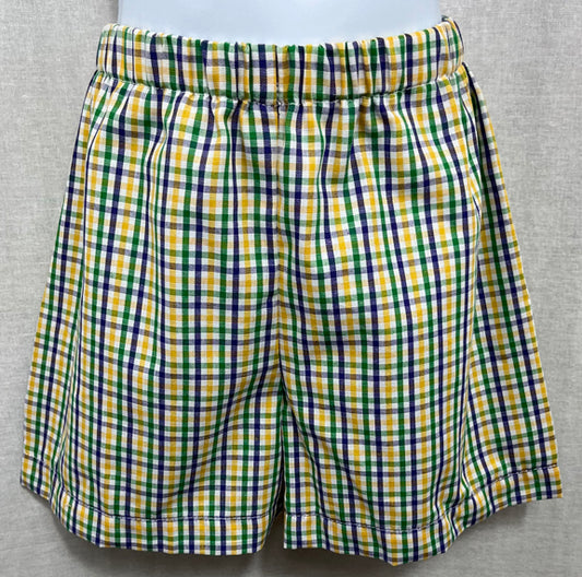 Valentine/Mardi Gras/Baseball Drop Sam Reversible Shorts