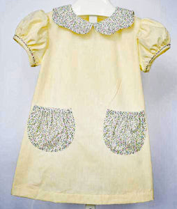 Custom Sadie Scallop Collar Pocket Dress